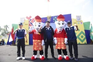 Herman Deru Launching Logo dan Maskot POPNAS XVI