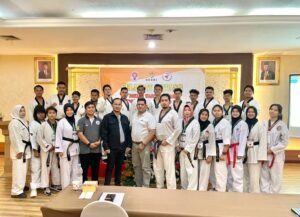 Tingkatkan Kopetensi,Taekwondo Fun Sumsel Gelar Diklat Wasit
