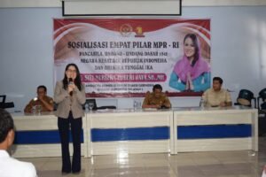 Tumbuhkan Kecintaan Kepada Bangsa, Siti Nurizka Sosialiasikan 4 Pilar