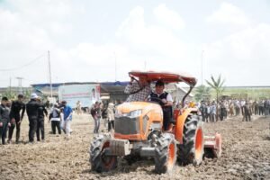 Tambah Luas Tanam Sawah, Mentan RI Yakin Semakin Kuatkan Sumsel Sebagai Lumbung Pangan Negara   