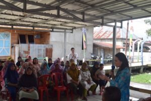 Srikandi Gerindra Siti Nurizka Sambangi Ibu-ibu pelaku usaha di Keramasan