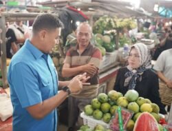 Peringatan Harpelnas, Dirut BPJS Ketenagakerjaan Kunjungi Pasar Way Halim Lampung