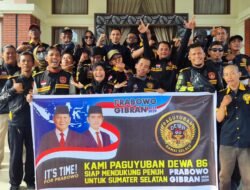 Relawan Dewa 86 Sumsel Nyatakan Siap Dukung Prabowo – Gibran di Pilpres 2024