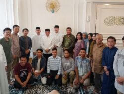 Diskusi Bareng Ketua HIPMI Sumsel, Pj Gubernur Agus Fatoni Manfaatkan Idul Fitri untuk Silahturahmi