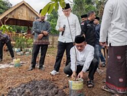 PT CNG Hilir Raya Tanam Pohon di Ponpes Minhajul Aulia Melalui Program CSR