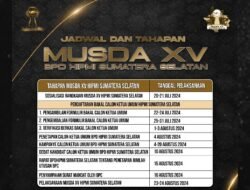 Ketua Steering Committee Paparkan Rangkaian Musda ke-XV BPD HIPMI Sumsel 2024