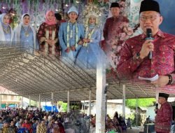 Komitmen Membangun: Paslon JADI, Dja’far-Abdi Dukung Infrastruktur Jalan Di Sungai Menang, Kabupaten OKI.
