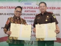 Tingkatkan Kepatuhan Bagi Badan Usaha, BPJS Ketenagakerjaan Jalin Kerjasama dengan Kejati Lampung