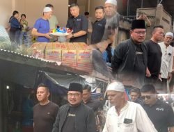 Prima Salam, Wakil Walikota Terpilih dan Ketua DPC Gerindra, Tinjau Lokasi Kebakaran di 10 Ulu
