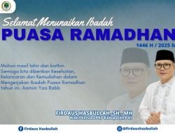 Firdaus Hasbullah: Sambut Ramadhan dengan Semangat Perbaikan Diri