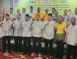 Konsolidasi dan Tasyakuran, DPD Golkar Palembang Siap Kawal Program 100 Hari Kerja RDPS