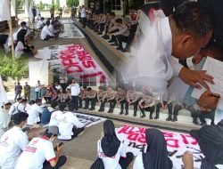 DPD PGK OKI Gelar Aksi Damai, Pertanyakan Keberadaan Wakil Rakyat