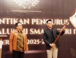 Terpilih dan Dilantik Sebagai Ketua IA17, Rezaldy Batharian Siap Mengabdi Sebagai Alumni SMA Plus Negeri 17 Palembang