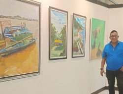 Idolakan Sosok Fir Azwar, Jarwo Kembali Jiwai Hobi Seni Lukis