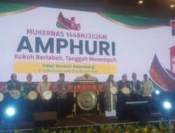 AMPHURI Gelar Mukernas 2026 di Palembang, Soroti Wacana E-Wallet Umrah
