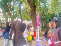 Momen Car Free Day, WCC Palembang Sosialisasi Pembalut Kain Cindo-Pads